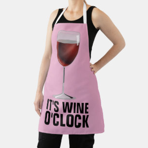 WINE O'CLOCK APRON