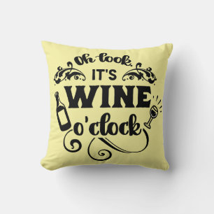 WINE O'CLOCK CUSHION