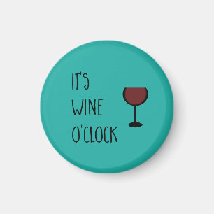 Wine O'Clock Magnet