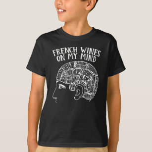 Wine of France for French Wines Lovers T-Shirt