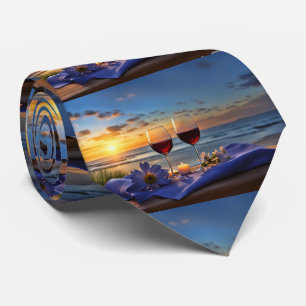 Wine on the Beach Tie
