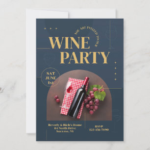 Wine Party Invitation