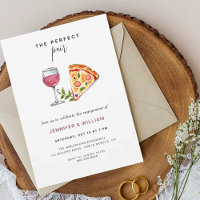 Wine & Pizza Perfect pair Engagement Party