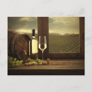 Wine Postcard