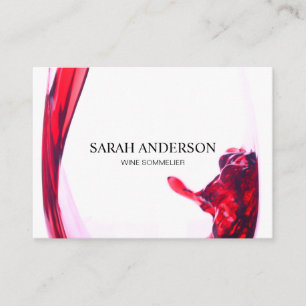 Wine Pour Business Card
