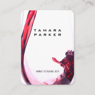 Wine Pour   Splash II Business Card