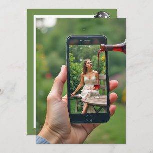 Wine Pouring 35th Birthday Party Invitation