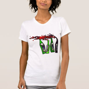 Wine Pouring from Bottles T-Shirt