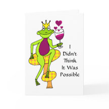 Wine Prince Valentine's Day Card