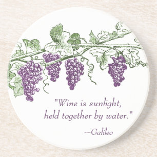 Wine Quote coasters