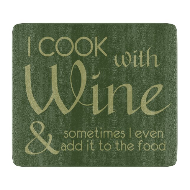 Wine Quote cutting board (Front)