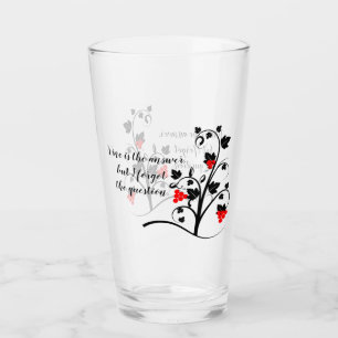 Wine Quote Glass