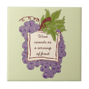 Wine Quote Tile Trivet