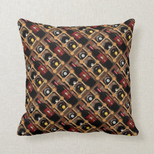 Wine Rack Abstract Cushion