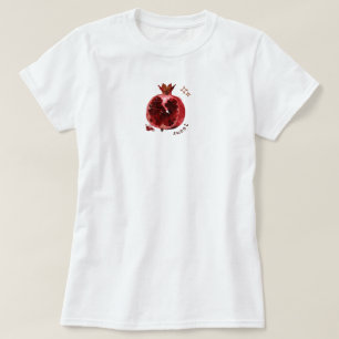Wine red pomegrante aesthetic fresh summer  T-Shirt