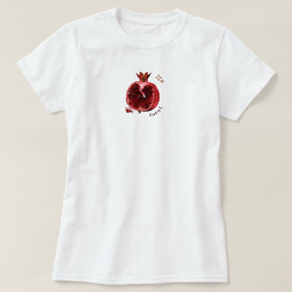 Wine red pomegrante aesthetic fresh summer T-Shirt