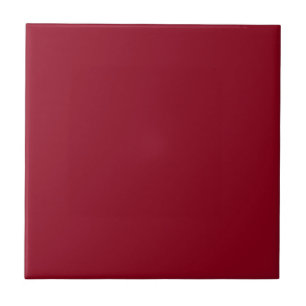 Wine Red Solid Colour Classic Elegant Ceramic Tile