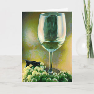 Wine Reflections Greeting Card