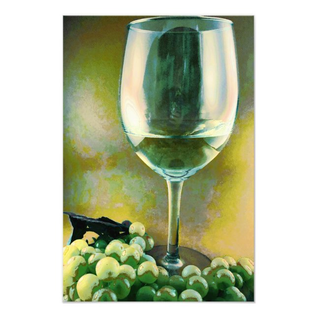 Wine Reflections Photo Print (Front)
