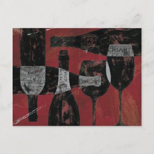 Wine Selection Postcard