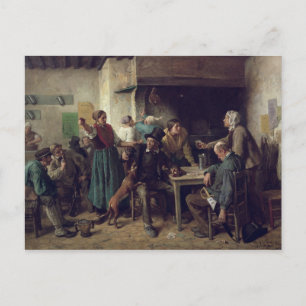 Wine Shop Monday, 1858 Postcard