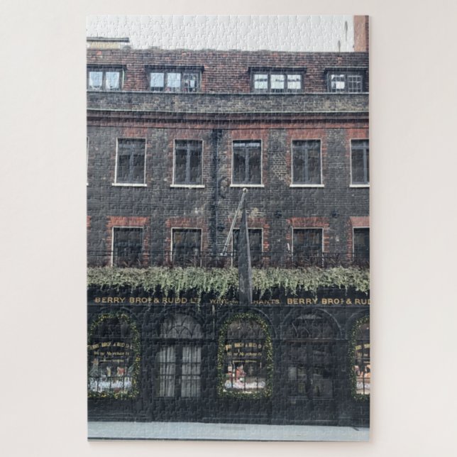 Wine Shop, St. James's Street, London, England Jigsaw Puzzle (Vertical)