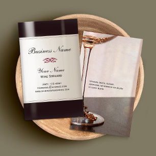 Wine Steward  Business Card