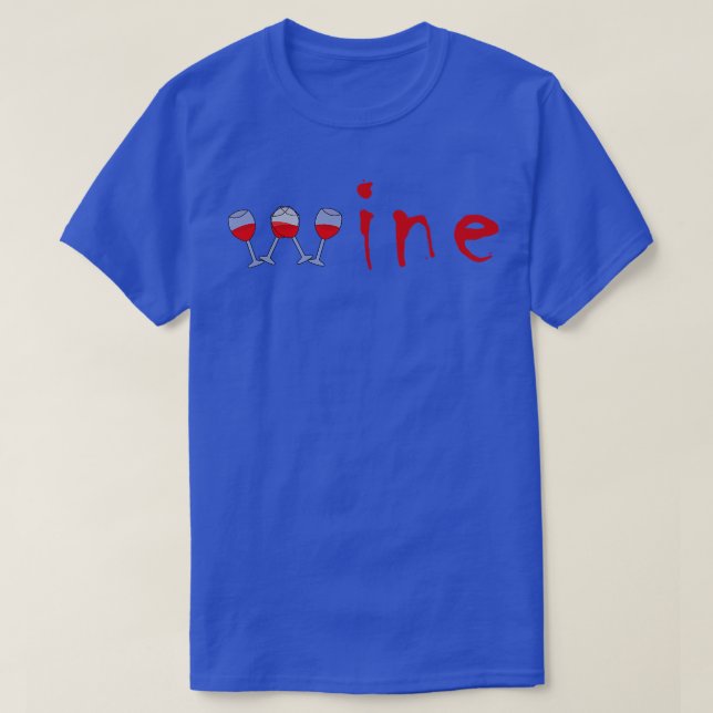 Wine T-Shirt (Design Front)