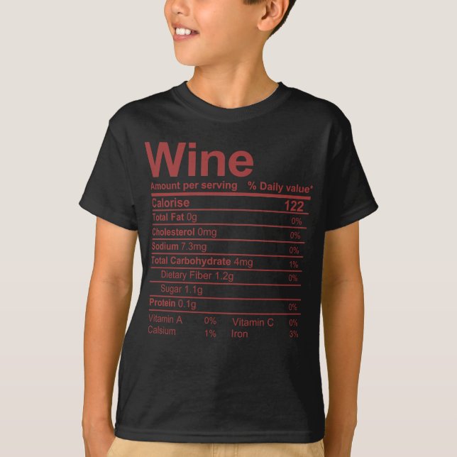 Wine T-Shirt (Front)
