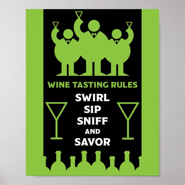 Wine Tasters  Poster (Front)