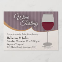 Wine Tasting Couples Bridal Shower