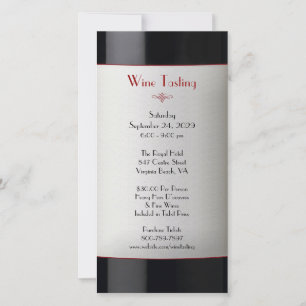 Wine Tasting Event Invitation