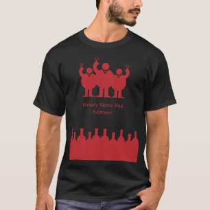 Wine Tasting Event Promotion T-Shirt