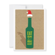 Wine Tasting Holiday Party Invitation - Cheers!