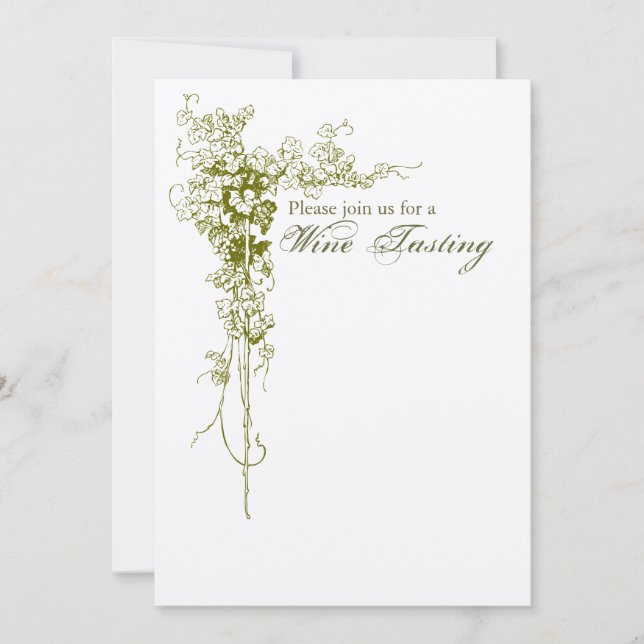 Wine Tasting Invitation (Front)