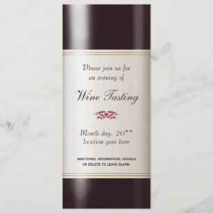 Wine Tasting Invitation