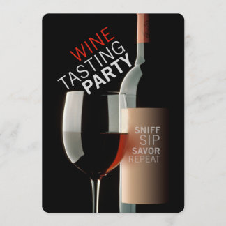 WINE TASTING PARTY INVITATION