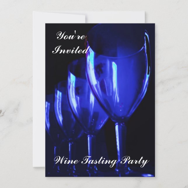 Wine Tasting Party Invitation (Front)