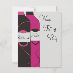 Wine Tasting Party Invitation