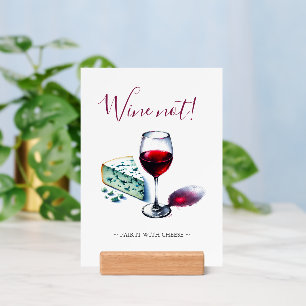 Wine Tasting Party Pairing Menu