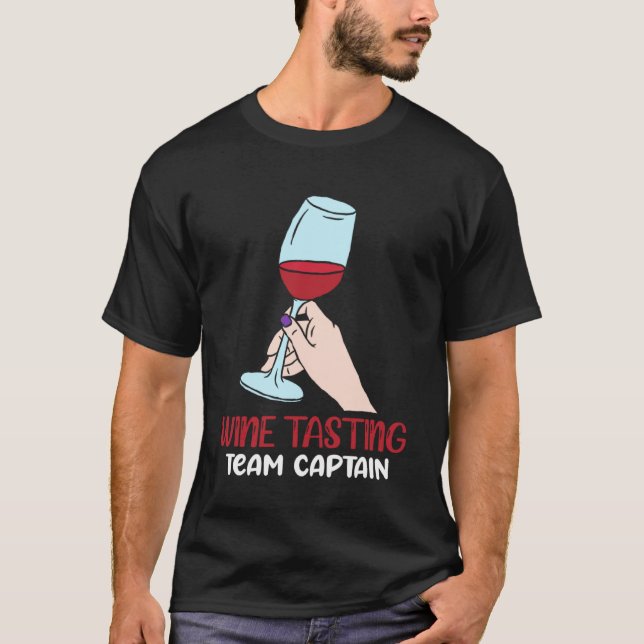 Wine Tasting Team Captain Pullover Hoodie (Front)