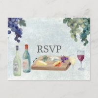 Wine Tasting Wedding RSVP