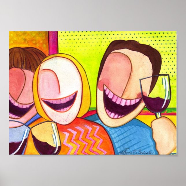 "Wine Teeth" Poster (Front)