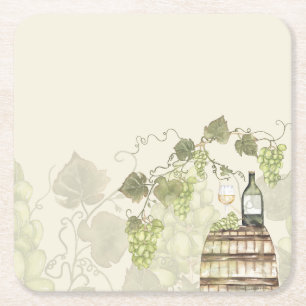 Wine Theme Coasters – Vineyard-Inspired