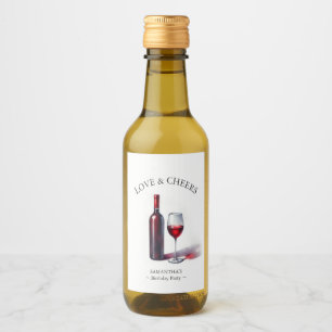 Wine Theme Party  Label