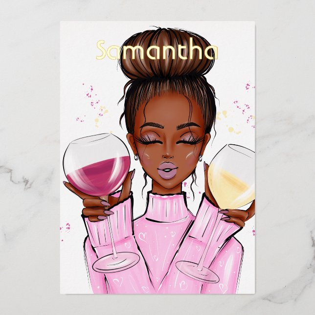 Wine-Themed Birthday Party (Front)