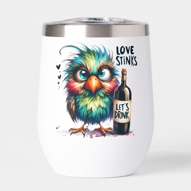 Wine Thermal Wine Tumbler (Front)