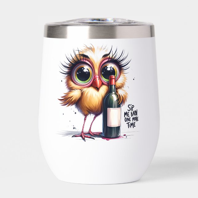 Wine Thermal Wine Tumbler (Front)