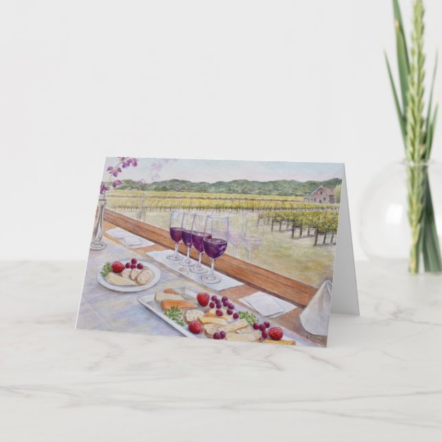 Wine Train Happy Hour Card (Front)