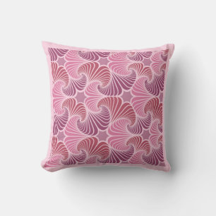 Wine Twirls Reversible Throw Pillow